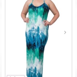 New stretch maxi dress